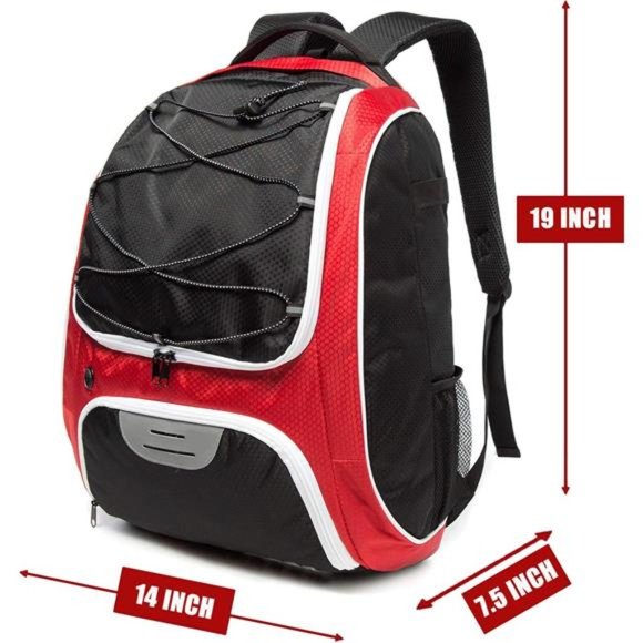 Baseball Bag - Baseball Backpack for Youth and Adults, Softball Bat Bag - Picture 5 of 7